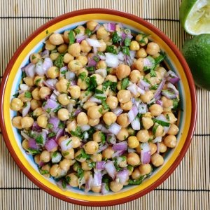 Ensalada de Garbanzos a la Lima y Comino