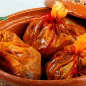 Mixiotes de conejo