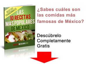 Ebook de recetas mexicanas portada