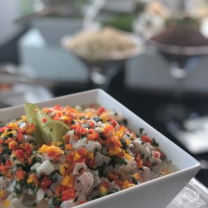 Ceviche de tilapia